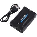 Miniatyrbilde 1 av 5: IC SCART til HDMI-omformer Scart til HDMI-omformeradapter 1080P