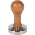 Miniatyrbillede 1 af 5: IC Espresso Tamper i rustfrit stål 57,5 mm base kaffebønnepress