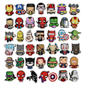 Pikkukuva 1 / 5: Marvel 42 st Skoberlocker, Crocs Charms Crocs Tillbehör för flickor Pojkar, Skoberlocker Crocs Tillbehör Dekoration Armband Festdekorationer Födelsedagspresenter, påskpresenter