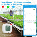 Miniatyrbild 3 av 5: IC 2-pack Bluetooth Hygrometer Termometer, Fuktighetstemperatursensor med dataexport, julklapp