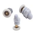 Miniatyrbillede 4 af 5: IC 4 dele Duschdør Hjul 25mm Duschdørruller
