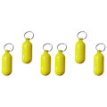 Miniatyrbillede 1 af 2: 9 stk Flydende nøglering Strand Flydende nøglering Plast Flydende nøglering (gul) (6,5X2,5cm, 6 stk) IC