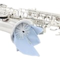 Miniatyrbillede 4 af 5: IC 2-delt sæt, Altsaxofonbørste, Rengøringsklud, Slidstærk