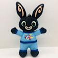 Miniatyrbild 7 av 10: 15-37 cm Bing plyschleksak Kanin Docka 37CM KNAPP KANIN button rabbit 37cm