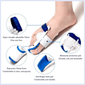 Miniatyrbilde 5 av 5: IC Hallux Valgus Korrigering 2 par Hallux Valgus Korrigering Stor tå Justerbar erme for menn og kvinner