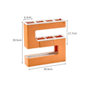Miniatyrbillede 4 af 5: IC Paraplyholder, vægmontering uden boring