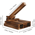 Miniatyrbilde 2 av 4: IC Trä Tortilla Press Tre Tortilla Presser Dumpling Pizza