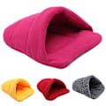 Miniatyrbillede 2 af 5: Tyk Fleece Varm Hunde Katte Telt Hule Rede Slips Form Kæledyr Sovepose