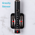 Miniatyrbild 2 av 5: IC Elektrisk Tandborsthållare, Gravity Sensor Väggmonterad, Hållbar Tandborsthållare utan Borrning, Organiseringslåda (2-pack)