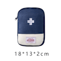 Miniatyrbild 1 av 5: IC e Mini Bärbar Medicinväska Första Hjälpen Kit Första Hjälpen Kit Stora blå L