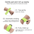 Miniatyrbild 3 av 5: IG LED-armband för löpning (2-pack), USB-uppladdningsbart reflekterande grönt