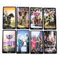 Miniatyrbild 3 av 5: IC Häxa Tarotkort Engelska Brädspel Spådomsprofeti Multi Flerfärgad Onesize
