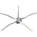 Miniatyrbillede 4 af 5: Tilbehørssæt til Xiaomi Roborock S5 Max S6 Pure S6 Maxv E5 Filter Rulle Mopp Sidebørste Hvid Hovedservietter Vandfilter Reservedele (19 dele)