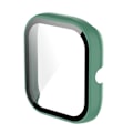 Miniatyrbillede 2 af 10: Etui+Film PC hærdet glas til Amazfit GTS 2 mini dark green