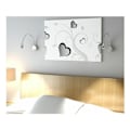 Miniatyrbillede 4 af 4: 3W LED Sengelampe Fleksibel Svane LED Læselampe (Sort) Væglampe LED Læselampe med Kontakt Varm Hvid 3000K Moderne 3076cm..DEBUNS