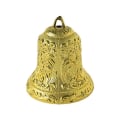 Miniatyrbild 2 av 5: IC Guld metall kyrkklocka hängande vindklocka för dörrklocka jul 8CM