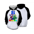 Miniatyrbillede 1 af 3: Regnbuevenner 3D-printet hættetrøje F6 Sweater F6 M