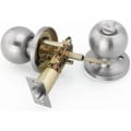 Miniatyrbillede 5 af 5: IC dørgreb, rund knop dørlås, nøglelås, spærrestørrelse 60/70mm