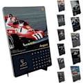 Miniatyrbillede 4 af 5: F1 Kalender 2024 Formel 1 2024 Vægkalede 2024-2025 Kalender til Kontor, Hjemkalender