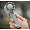 Miniatyrbillede 2 af 4: IC USB genopladelig bladfri turbo mini-ventilator Bærbar skrivebordsventilator (isgrøn)