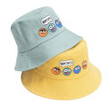 Miniatyrbillede 5 af 5: IC Barn Bucket Hat Ny vår Pojkar Flickor Solhatt e Funny Expre Blå