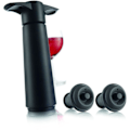 Miniatyrbillede 1 af 4: Vacu Vin Vinspare-sæt - Sort | 1 X Vakuumpumpe + 2 X
