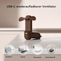 Pikkukuva 2 / 5: IC 3-in-1 käsikäyttöinen tuuletin, minituuletin USB-ladattava pieni