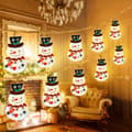 1 st (Snögubbe) 10 Julgransljus, LED Ljuskedja, LED Marocko