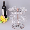 Miniatyrbillede 4 af 5: Vinglasstativ til rødvinsglas, glas tørrestativ, 6 vinglasstativ, opbevaringsmøbelstativ, fritstående vinglasstativ