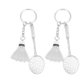 Pikkukuva 1 / 3: 2 kpl Badmintonpallo Avaimenperät Badmintonpallo Ripustimet Urheilutyyli Ripustimet IC