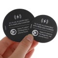 Miniatyrbilde 4 av 5: IC 2 stk Metallplate Skive for Trådløs Lader Magnetplate Skive Fo A3