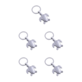 Miniatyrbillede 1 af 5: 3/5 metal delikat og holdbar mode skildpadde nøglering til bred 5Set IC
