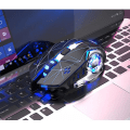 Miniatyrbilde 4 av 5: IC Trådløs Spillmus RGB Bakgrunnsbelyst, Oppladbar, 6 Programmerbar