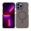 Patterned TPU Case for iPhone 13 Pro Max with MagSafe - Black Svart