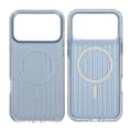 Corrugated Magsafe Mobile Case for iPhone 17 Pro Max - Blue Blå