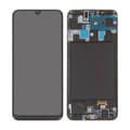 Samsung Galaxy A20 (SM-A205F) Skärm med LCD Display OEM - Svart Svart