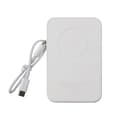 Rvelon Magsafe Powerbank 5000 mAh - Vit Vit