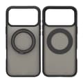 Mobile Case Rotating Magnet Stand for iPhone 17 Pro Max - Black Svart