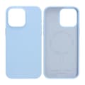 Rvelon Mobilskal Silikon MagSafe för iPhone 15 Pro Max - Ljusblå Light blue