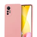 Xiaomi 12 Lite Silikonskal - Rosa Rosa