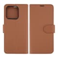 Xiaomi Redmi 12c Plånboksfodral med Stativ - Brun Brun
