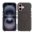 Patterned TPU Case for iPhone 16 with MagSafe - Black Svart