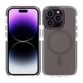 Patterned TPU Case for iPhone 14 Pro with MagSafe - Black Svart