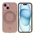 iPhone 15 Rvelon Case Rotating Magnet Stand - Bronze Bronze