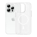 iPhone 15 Pro Mobilskal Korrugerad - Transparent Transparent