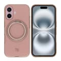 iPhone 16 Rvelon Case Rotating Magnet Stand - Bronze Bronze
