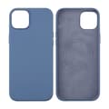 iPhone 15 Plus Silicone Case Rvelon MagSafe - Blue Blå