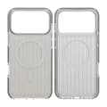 Corrugated Magsafe Mobile Case for iPhone 17 Pro Max - Silver Silver