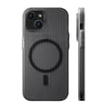 iPhone 13/14 Case Corrugated with Magsafe Rvelon - Black Svart
