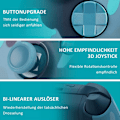 Pikkukuva 9 / 9: Langaton ohjain Xbox One & Xbox Series X|S PC Windows -laitteille - Kuulokeliitännällä Ocean Blue